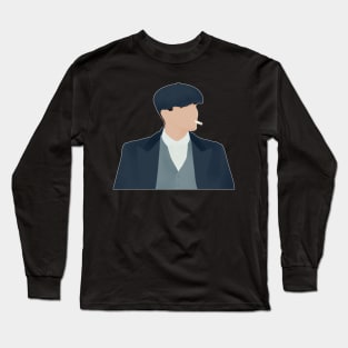 Tommy Shelby Peaky Minimal Tribute Design Long Sleeve T-Shirt